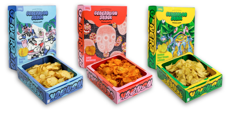 Emballage til mad fra Generation Snack