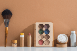 Different types of sustainable makeup